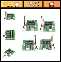 4 Packs 14.8V 4S 30A Lithium-Ion Battery BMS Protection Board with Balancing
