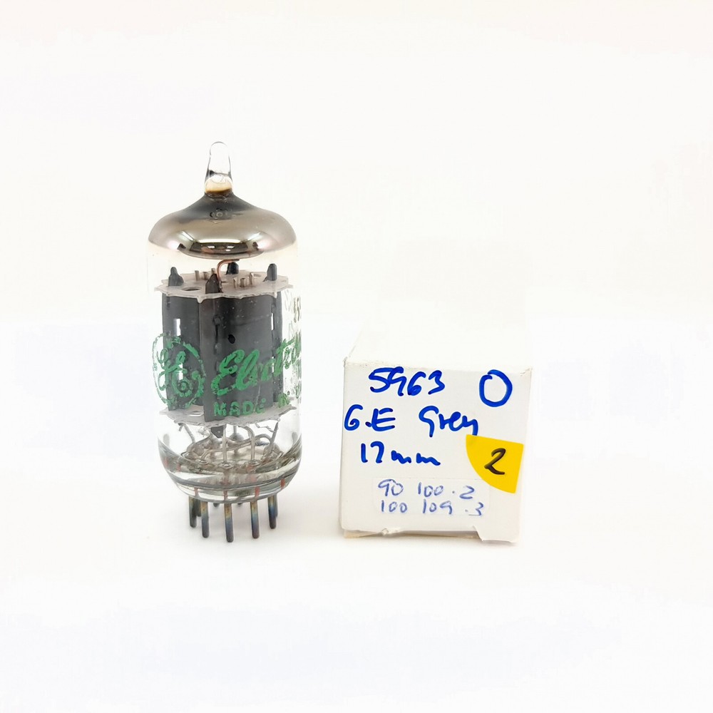 1 X 5963 GENERAL ELECTRIC TUBE 1960s PROD. 2. CB398