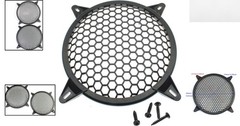 2 Pack 10 Inch Speaker Guard Covers – Durable ABS for Home & Automotive Speakers
