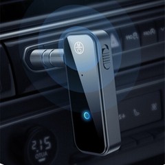 Car Bluetooth 5.0 Wireless Transmitter Receiver Audio Adapter Aux USB 3.5mm Jack