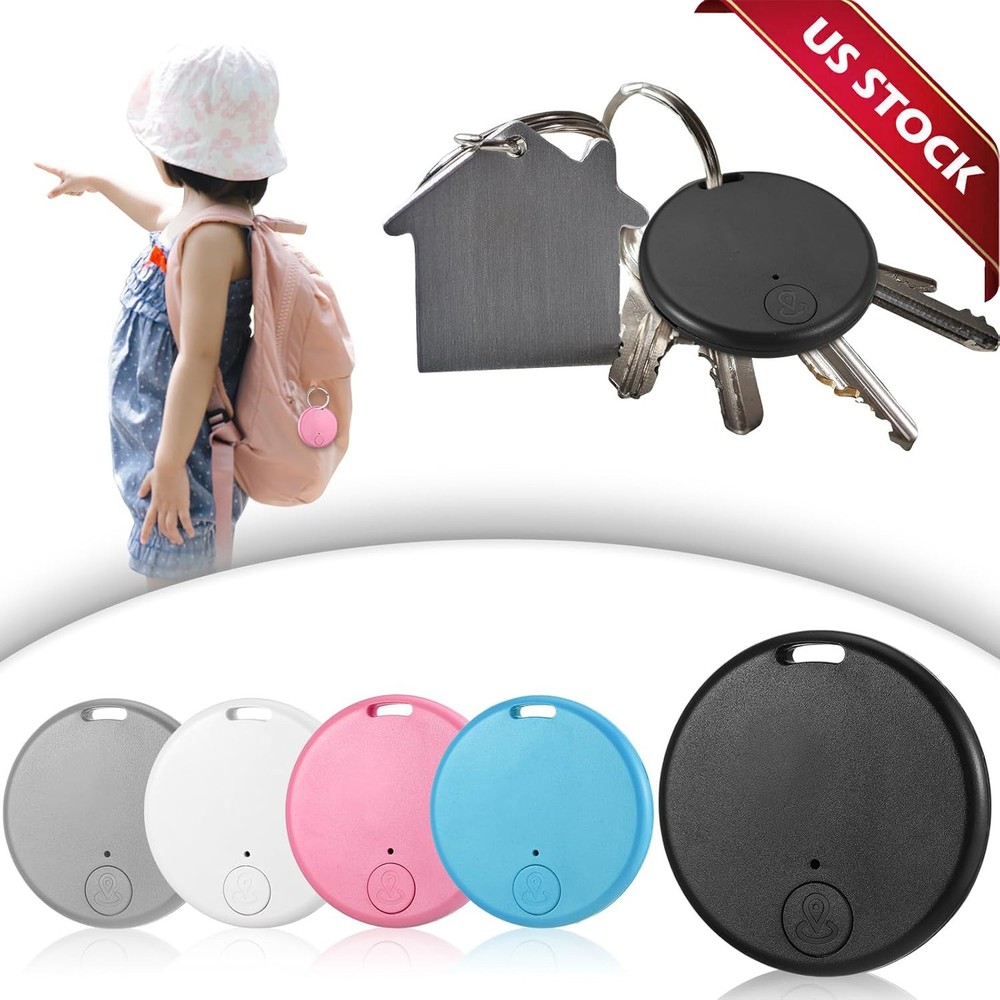Bluetooth Mini GPS Tracking Air Key Tag Child Pet Finder Location Device Lot