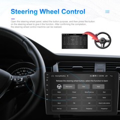 4G+64G Android 13.0 CarPlay Car Stereo Radio 10.1″ Double 2 Din GPS Navi +Camera