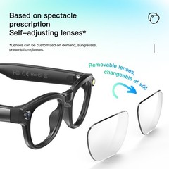 AI Smart Glasses With Camera & 2k Video Recording Translation Object recognition