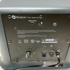 Boston Acoustics TVee Model 2 Theater Sound System Subwoofer Tested