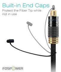 FosPower 10FT 15FT Fiber Optical Toslink to Toslink S/PDIF Digital Audio Cable
