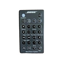 Bose Wave Music System AM/FM/CD Alarm Clock Radio W/Remote AWRCC1 Refurbished