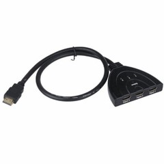 3 Port HDMI Splitter Cable 1080P Switch Switcher HUB Adapter for HDTV PS4 Xbox
