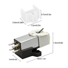 LP Vinyl Turntable Needle Stylus for AT3600 AT-3600L Cartridge Replacement Part