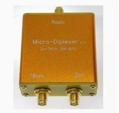 1PC Band 2m 70cm Duplex Filter 10W V/U Micro-Diplexer