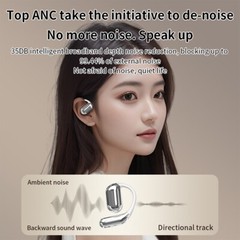 TWS Earbuds 40Hr LCD Touch Screen Noise Cancelling Bluetooth 5.4 Wireless IPX7