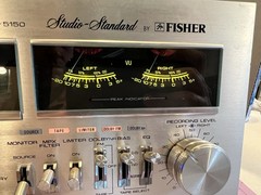 Fisher Studio Standard CR 5150 Cassette Deck 3 Head WORKS REMOTE RARE Japan