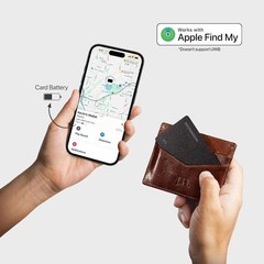 SPOTMINDERS Apple MFI Certified Wallet Tracking Card Black 4-Pack – Works wit…