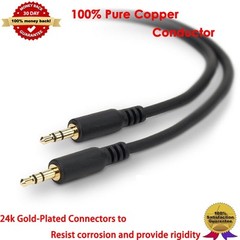 3.5mm Male to Male M/M Car Aux Auxiliary Cord Stereo Audio Cable for Phone MP3