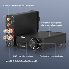 Nobsound Mini 2.0 Channel Digital Amplifier HiFi Stereo Desktop Audio Amp 100W×2