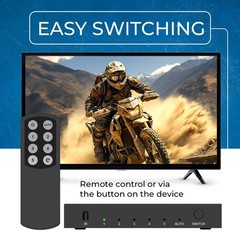 OREI 4K@60Hz 5-port HDMI™ Switch (BK-501)