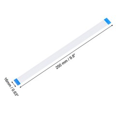 15 Pins 1mm Pitch 250mm FPC FFC Flexible Flat Cable 5Pcs (A Type)