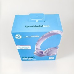 JLab Studio Wireless Bluetooth On Ear Headphones 30+ Hours Lilac Cloud Foam