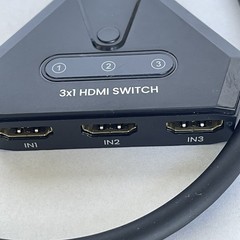 3X1 HDMI Switch 4K HDMI Splitter NEW Compatibility Apple, PS5,PS4, Xbox, PC