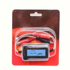 RCA Car Audio Noise Filter 2 Channel Suppressor Ground Loop Isolator Car Stereo