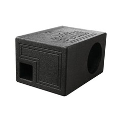 QPower QBOMB Single 8″ 8 inch Side Ported Vented Subwoofer Enclosure Box