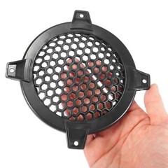 2pcs 4Inch Universal Speaker Grills Cover Mesh Guard Protective Case with Screws