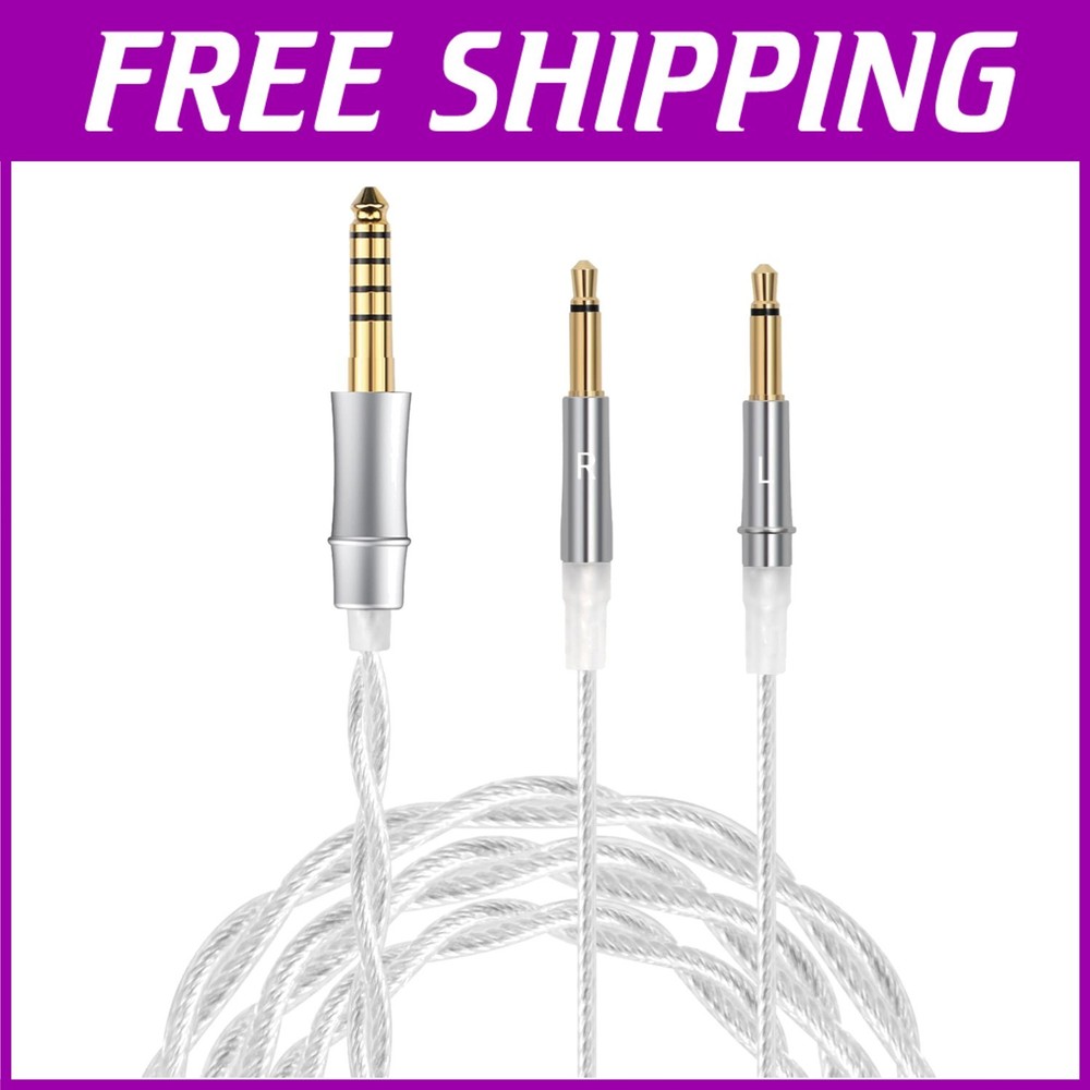 Balanced Cable for Meze99 Classics – 4.4mm to Dual 3.5mm