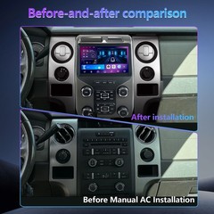 For Ford F150 2009-2014 Apple Carplay Android 15 Car Stereo Radio WiFi GPS Navi