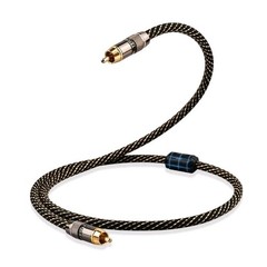 Audiophile HiFi Audio RCA Cables–RCA Male to Male,12 AWG,4N OFC Core 9.84ft Long