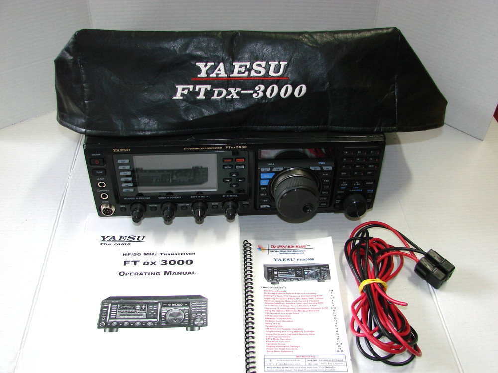 NICE Yaesu FT DX 3000 HF/50MHz Transceiver BIN $975 With FREE Shipping