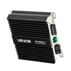 VEVOR Monoblock Car Amplifier Class D Subwoofer Amplifier 800W RMS 1/2/4 Ohm