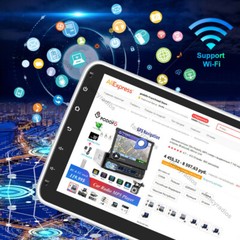 10.1″ Vertical Screen Rotation Android 11 2din Car Radio Stereo Player Navi GPS