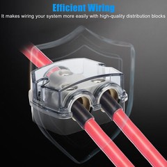 Durable Zinc Alloy Construction Distribution Block for Electrical Equipment