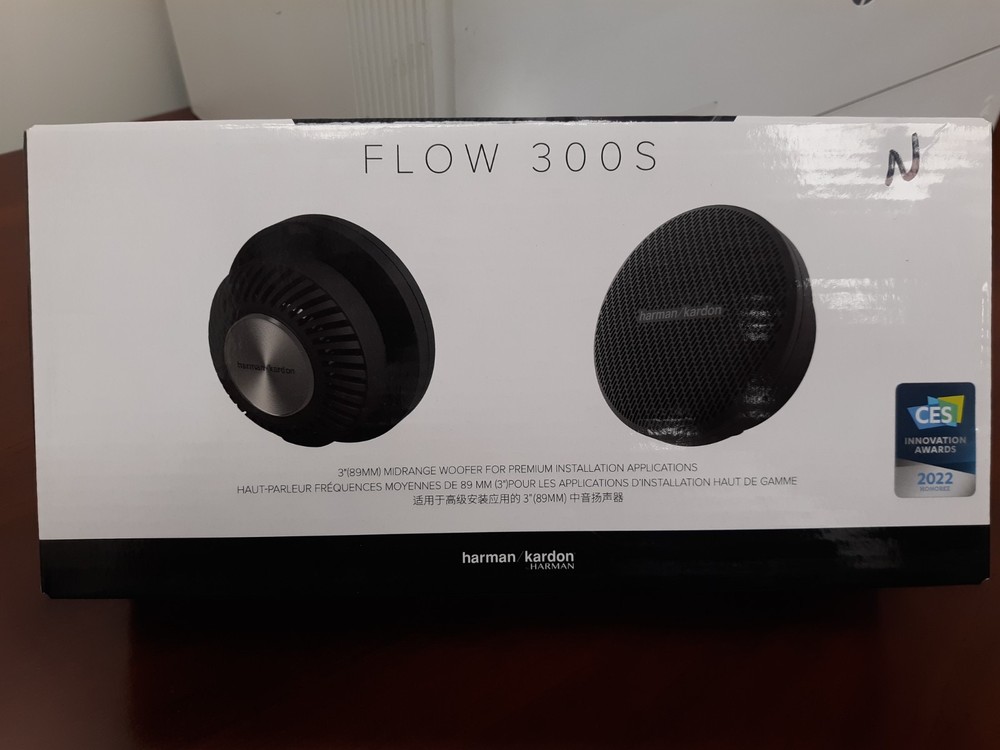 FLOW300S – Harman Kardon 3 inch mid-range speaker set/ 60 watts RMS – 180w max