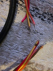 8 ft Bi-Wire Speaker Cable Made from Mogami W3104 Speaker Wire
