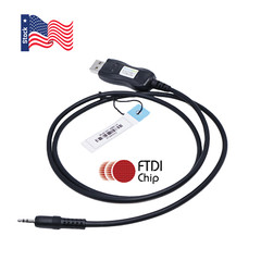 FOR Yaesu FT-65R FT-65E Programming FTDl USB Cable SCU-35 + Support