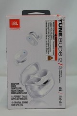 JBL Tune Buds 2 White True Wireless Bluetooth Earbuds w/ ANC Spatial Sound Mic