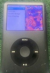 Apple iPod Classic 6th Gen 120GB Black Media Player A1238 USB 2.0