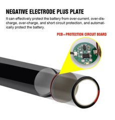 4 Pcs Trustfire 10440 350mAh Rechargeable Batteries Durable 3.7V Li-ion Battery