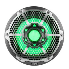 DS18 10″ Marine Subwoofer with LEDs – 300w Rms 4-ohm SVC CF-10SUB Carbon Fiber