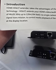4K HDMI Extender Over Cat5e/6 – 4K x 2K @30Hz Up To 120 Meters