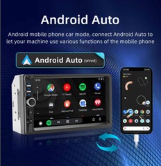 Double 2 Din 7″ HD Car Stereo Radio Touch Screen Bluetooth Multimedia Player MP5