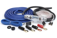 KnuKonceptz KCA TRUE 1/0 Gauge Power Amp Wiring Install Kit w/ 250A ANL Fuse