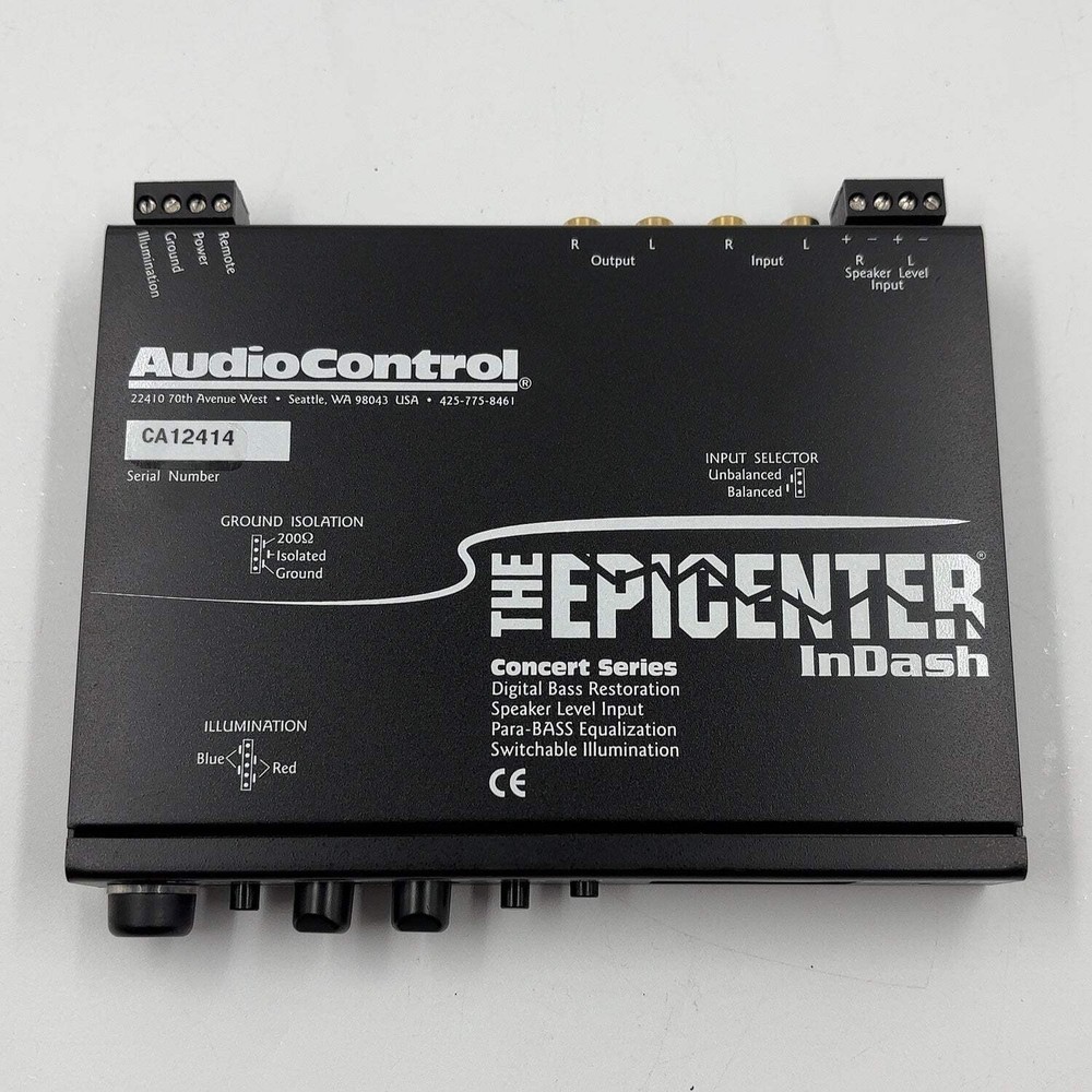 Audio Control “The Epicenter InDash”