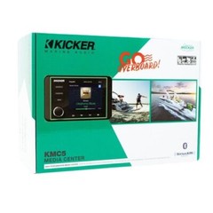 Kicker KMC5, Weather-Resistant All-in-One Media Center w/Bluetooth® (46KMC5)