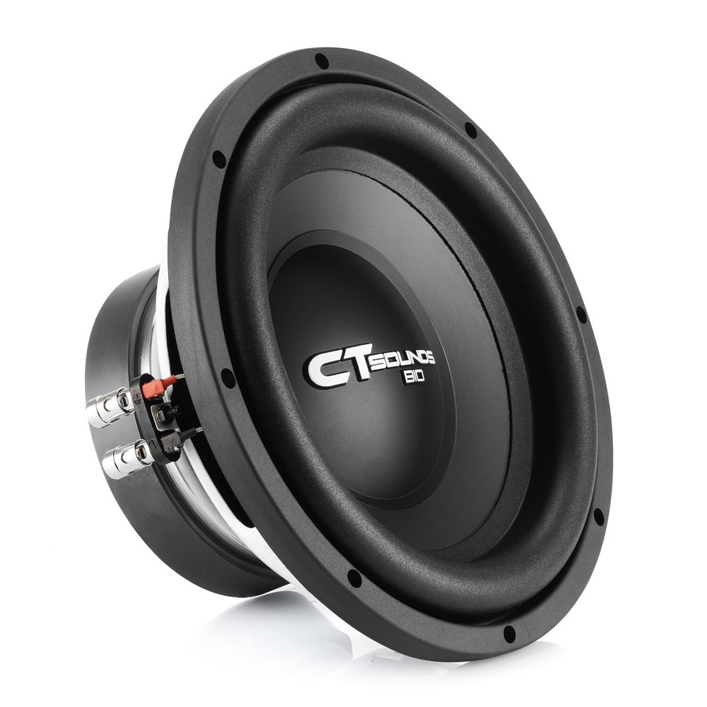 CT Sounds Bio 10” 800-Watt Dual 2-Ohm Car Subwoofer