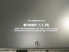 Wyrestorm AMP-001-010 HDBaseT Class D Amplifier Version 1.2 NEW Original Box