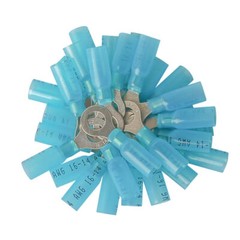 Waterproof Heat Shrink Ring Terminals M5 M6 M8 M10 Wire Connectors 16-14 AWG Kit