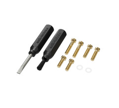 Audio-Technica AT33xMLD Dual Moving Coil Stereo Cartridge (Black and Gold)