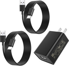 5V Power Supply, DC 5V 2A Power Cord, with USB C and Micro USB Port. | for DC