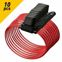 10X/Set Inline Fuse Holder to Accept 30A 12V Mini Blade Fuses Splash Proof Car